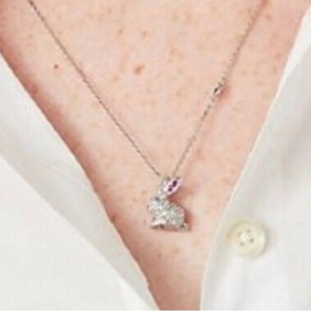 New $98 MSRP Kate Spade‎ Starring Bunny Mini Pendant Necklace